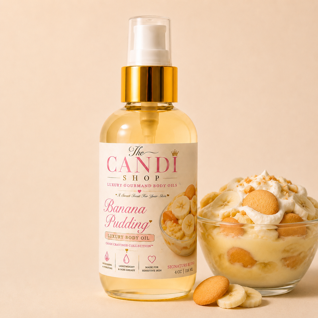 Banana Pudding Gourmand Body Oil