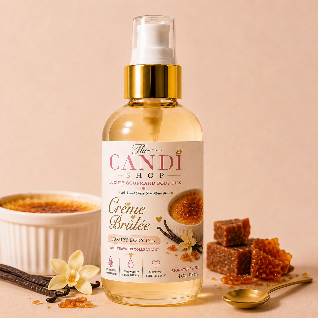 Crème Brûlée Gourmand Body Oil
