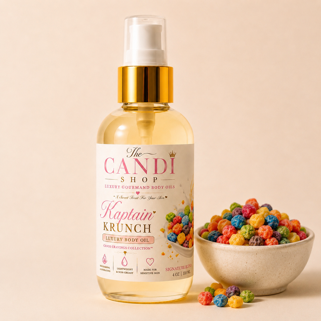 Kaptain Krunch Cereal-Scented Body Oil