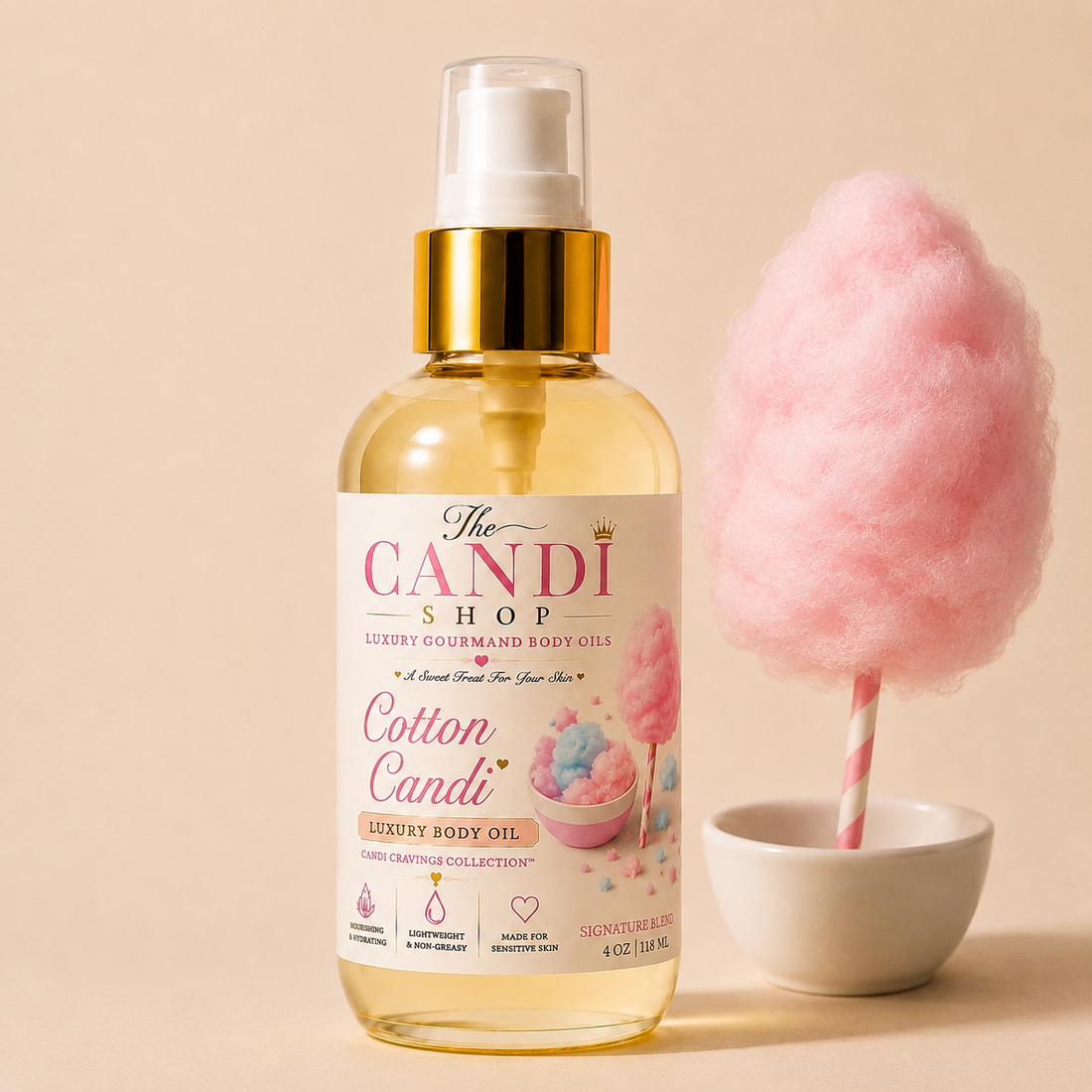 Cotton Candi Gourmand Body Oil