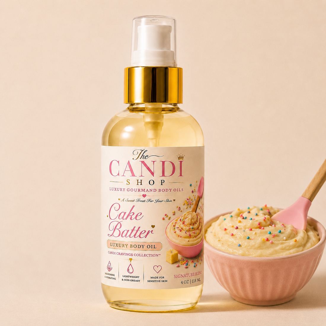 Cake Batter Gourmand Body Oil