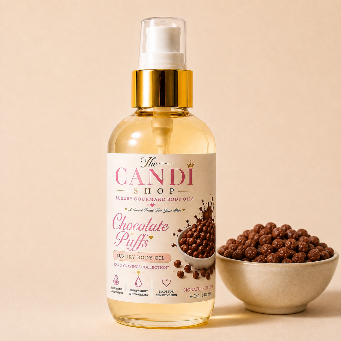 Chocolate Puffs Cereal-Scented Body Oil