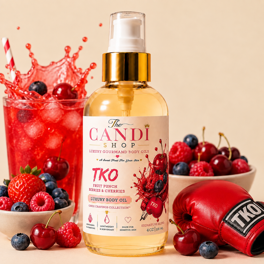 TKO Fruity Gourmand Body Oil