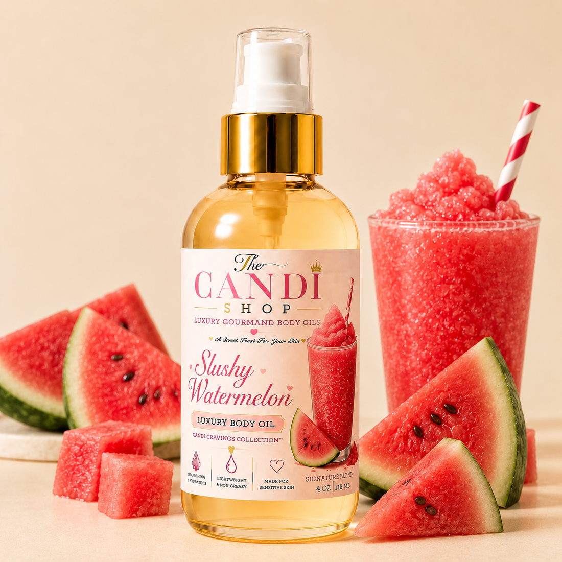 Slushy Watermelon Fruity Body Oil